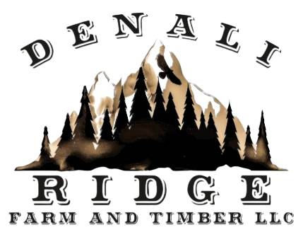 Denali Ridge Farm Logo Outline